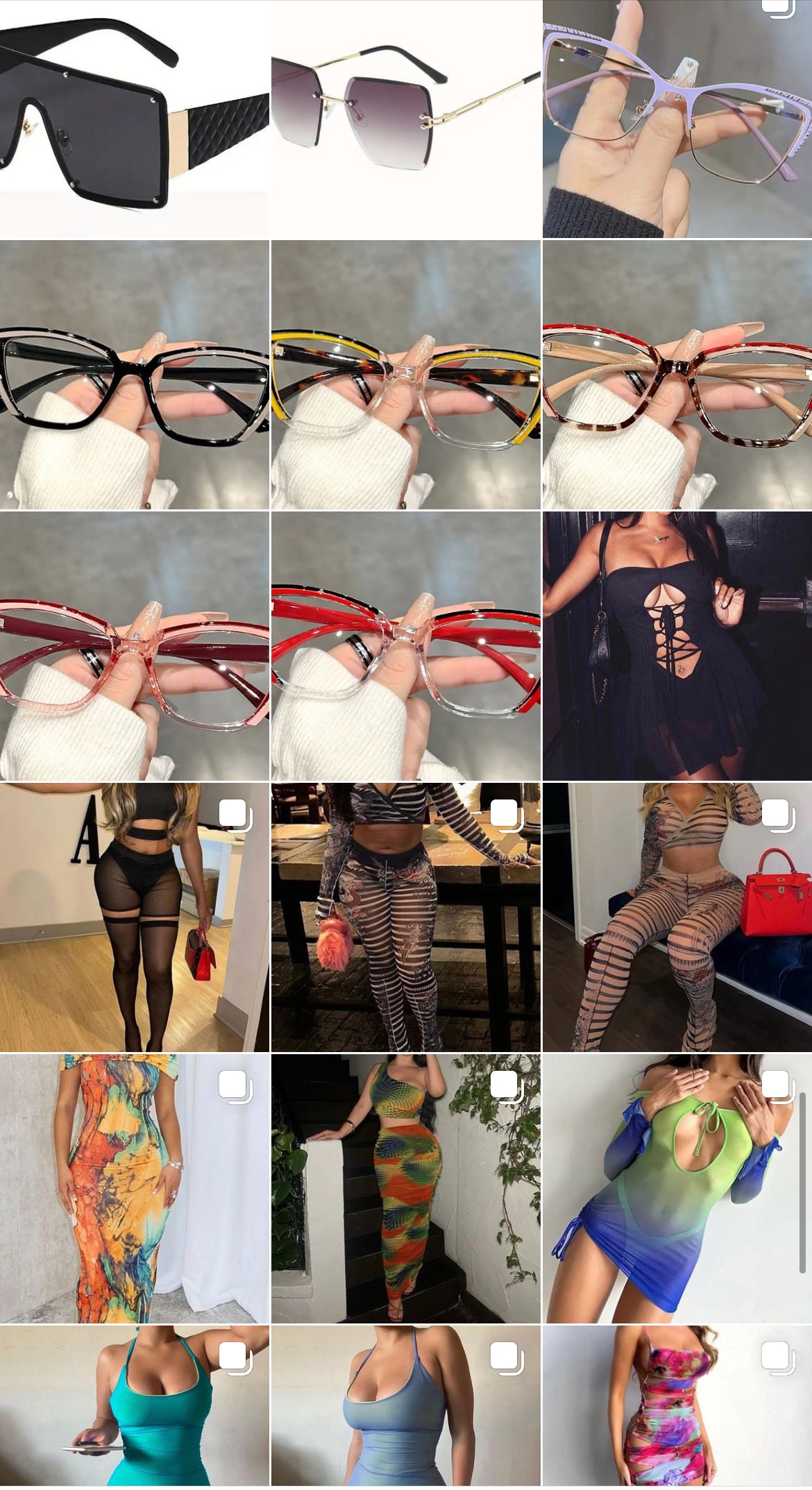 Fashion glasses