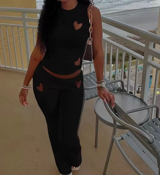 Black Hearts 2pc set
